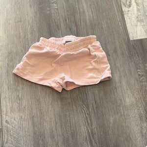 Puma Pink Elastic Waist Shorts